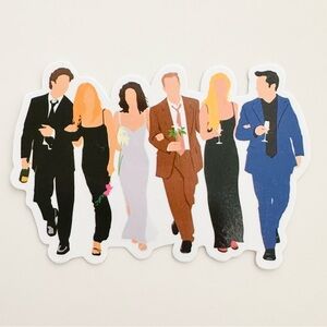 10/$10 Friends Cast Sticker